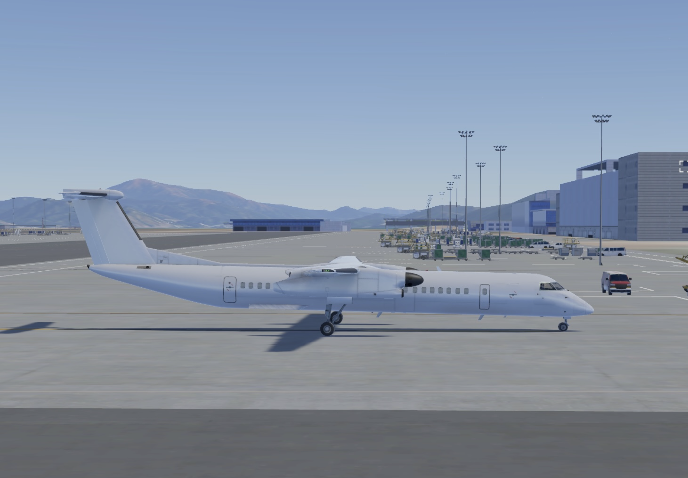 Bombardier Dash 8 Q400 cargo aircraft