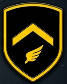 Courier rank badge
